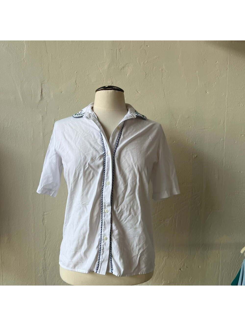 Embroidered Button Up (S)
